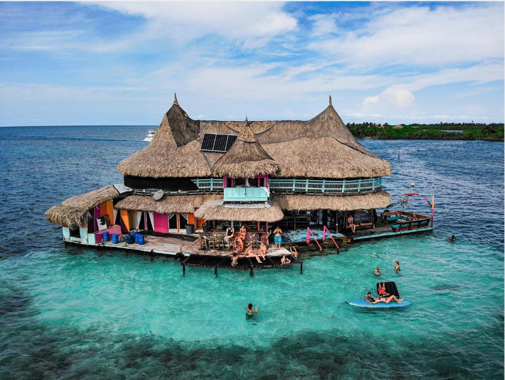 The 10 Best Beach Hostels in Colombia | A Budget Backpacker's Guide casa en el agua hostel in Colombia