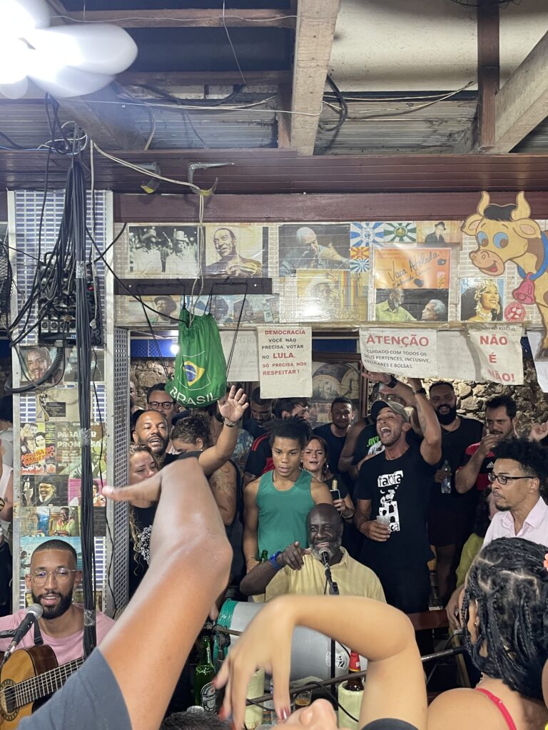 amazing live pagode on all days of the week in Lapa, Rio de Janeiro