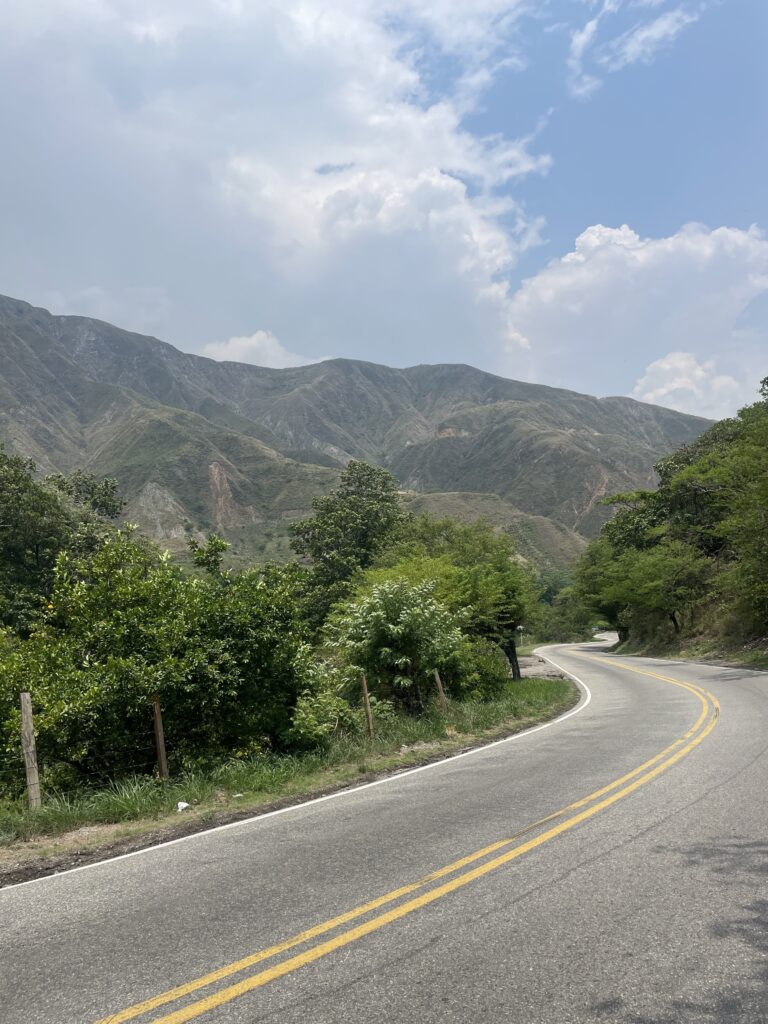 Paragliding in San Gil, Colombia: What to Expect, Prices and How to Book (2026) road in chicamocha canyon colombia
