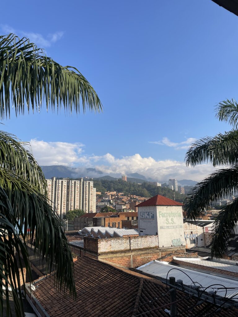 medellin city centre view, colombia
