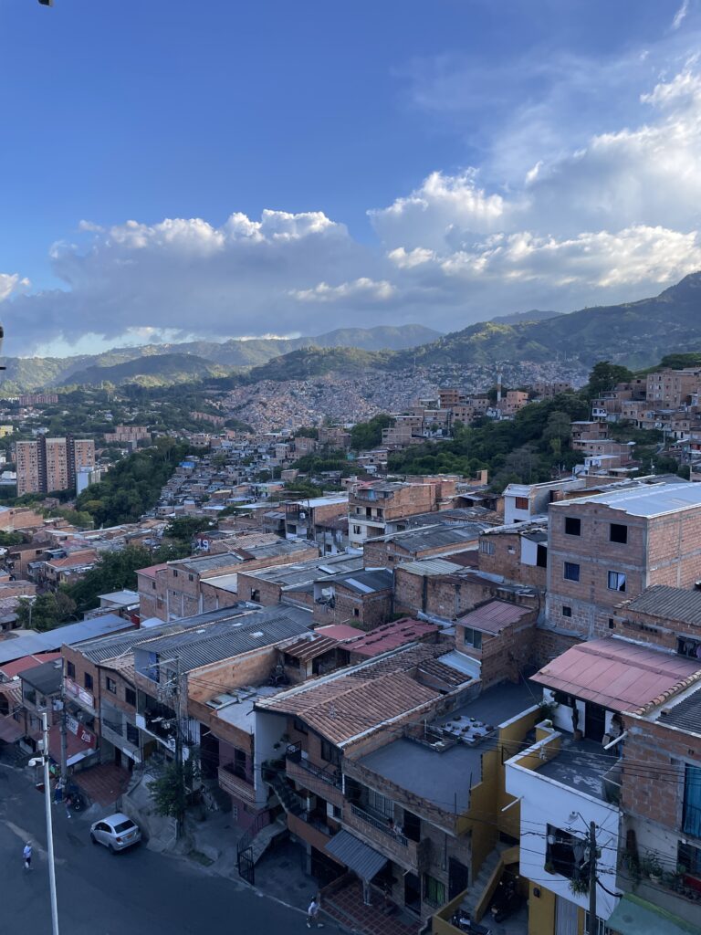 Safety in Medellín, Colombia: No Dar Papaya and Is It Safe for Tourists? (2026) view from the cable car in medellin colombia