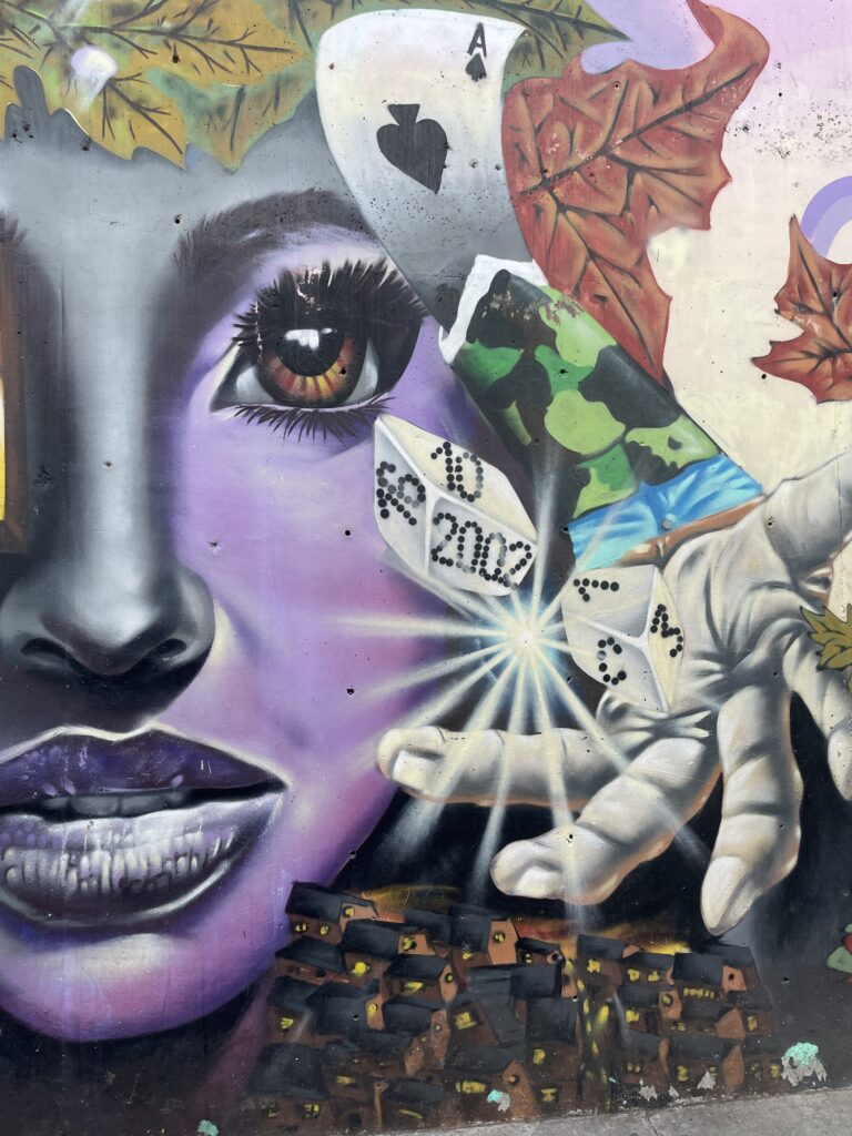 amazing graffiti art in comuna 13, medellin colombia