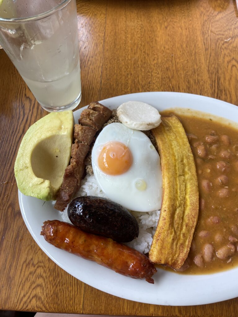 How to Spend 3 Days in Medellín, Colombia (2026 Itinerary) bandeja paisa, a traditional antioquenian lunch