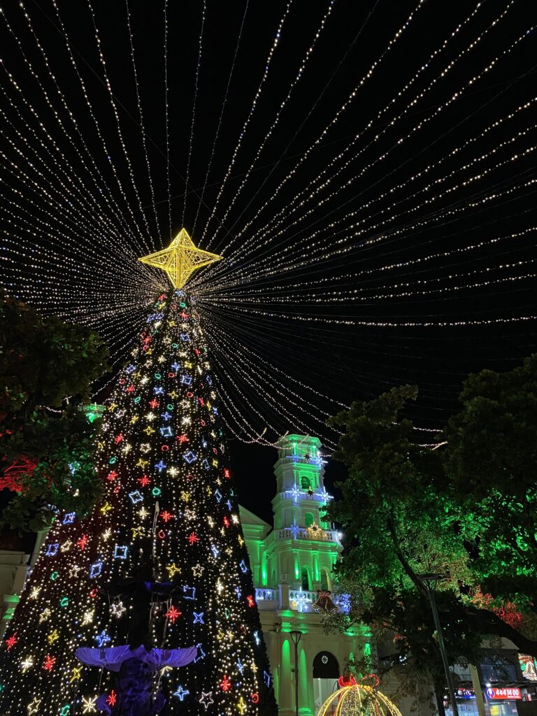 Where to Stay in Medellín: The Best Neighbourhoods for Every Kind of Traveller principal parque de envigado in medellin colombia at christmas