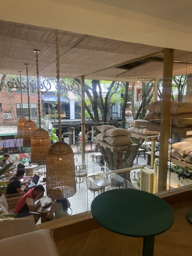 cafe quindo coffee shop in medellin colombia
